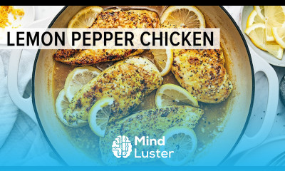 LEMON PEPPER CHICKEN The Easiest 15 Minute Dinner Recipe