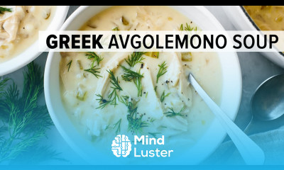 GREEK AVGOLEMONO SOUP a lemony chicken and rice soup in less than 30 minutes