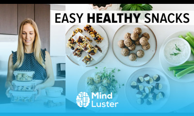 HEALTHY SNACKS to meal prep for the week super easy