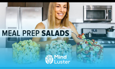 3 Easy MEAL PREP Ideas for Summer Salad Recipes