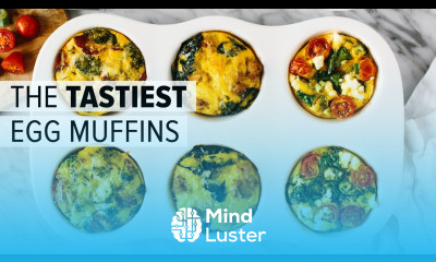 EGG MUFFINS 3 WAYS healthy breakfast meal prep recipe