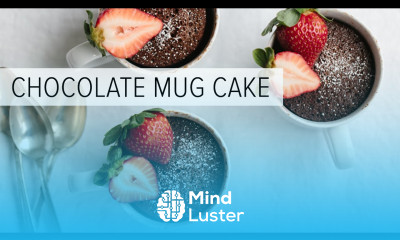 CHOCOLATE MUG CAKE gluten free dairy free and paleo