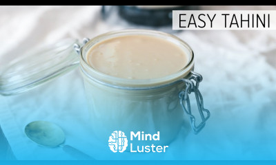 EASY TAHINI SUPER CREAMY the best tahini recipe