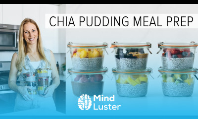 MEAL PREP CHIA PUDDING freeze it for weeks healthy breakfast ideas