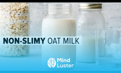 HOW TO MAKE OAT MILK not slimy secret trick