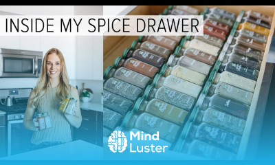 SPICE DRAWER ORGANIZATION spice tips for healthy recipes
