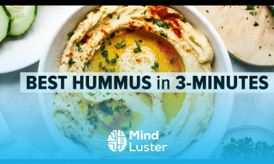 HOW TO MAKE HUMMUS healthy easy hummus recipe