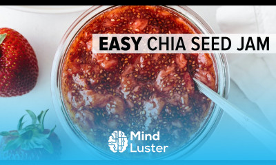 EASY CHIA SEED JAM healthy homemade jam recipe