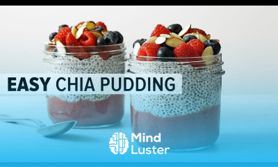 HOW TO MAKE CHIA SEED PUDDING easy healthy chia pudding recipe