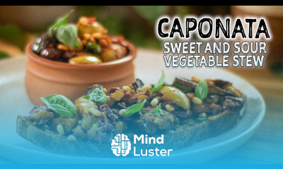 Eggplant Caponata a Sweet Sour Vegetable Stew