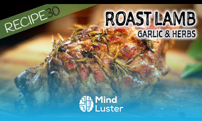 Garlic and Herb Roast Leg of Lamb Slow Cooked