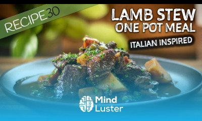 OMG Italian Style Rich lamb stew with honey and caramelised onion