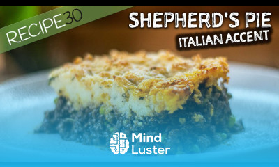 Shepherd s Pie with an Italian accent