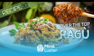 I Go Crazy for this Over The Top Ragu with Tagliatelle