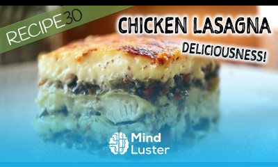 Chicken Mushroom Lasagna breaking the rules