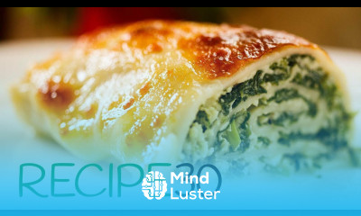 Cheesy Lasagne Spinach Basil Rolls