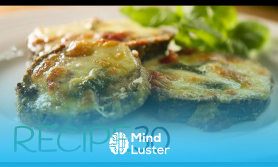 EGGPLANT MARGHERITA MINI PIZZAS By RECIPE30 com