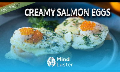 Sunrise Creamy Eggs and Smoked Salmon