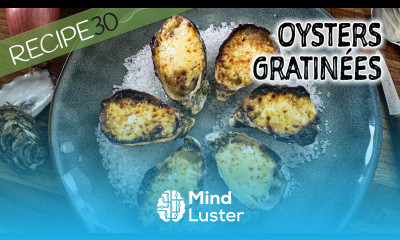 Be romantic tonight make these Oysters Gratinées for your Partner