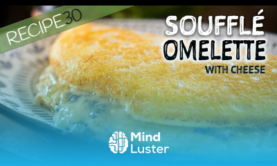 This Soufflé Omelette with Cheese is so Fluffy it will Blow Away