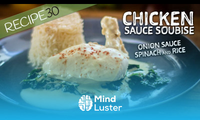 Smooth Chicken Soubise a modern style onion sauce