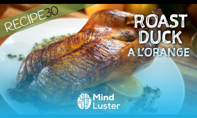 Can You Taste this Crispy Skin Roasted Duck a L orange