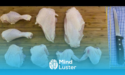 How to break down a chicken for KFC frying By RECIPE30 com