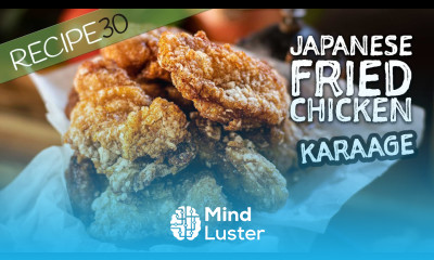 Japanese fried chicken or Karaage