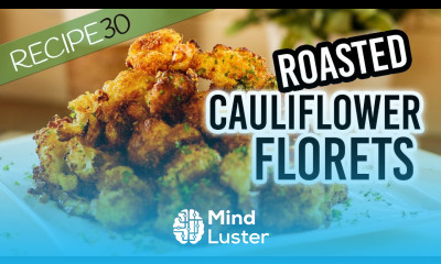 Roasted cauliflower Florets with Parmesan and Smoked Paprika