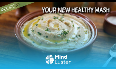 Cauliflower and White Bean Puree Healthy Side Dish