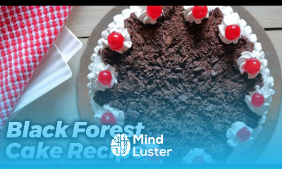 Black Forest Cake at Home Yummy Desserts for KIDS