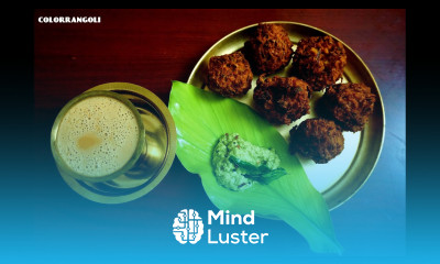 Onion Bonda Tea Time Village Tea Time Onion Bonda coconut chutney tea