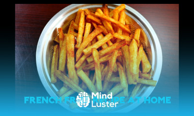 Perfect Crispy French Fries Homemade Perfect French Fries Recipe Finger Chips Recipe