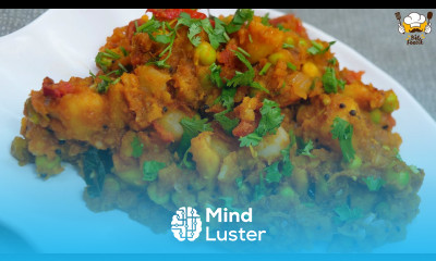 Urulaikizhangu Pattani Masala Spicy Aloo Matar Fry Recipe Big Foodie Recipes