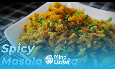 Spicy Masala Pasta Recipe Indian Style Pasta