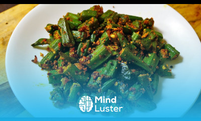 How to Make Bhendi Okra Fry Ladies Finger Masala Recipe Big Foodie