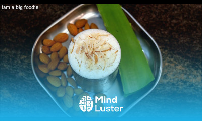 Amazing Summer Drink Aloe vera Lassi ASMR Aloe vera Lassi