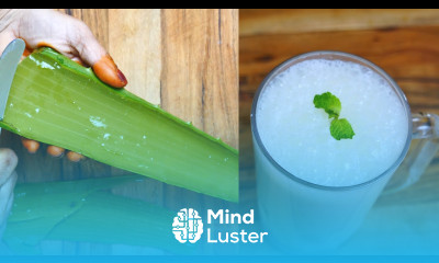 Healthy Aloe Vera Summer Drink Aloe Vera Recipe Big Foodie