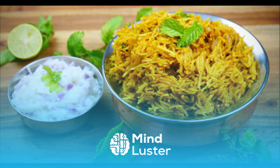 Spicy Herbal Biriyani Organic Lunch Recipes