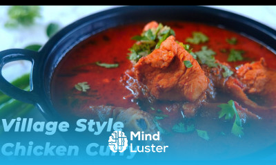 Village Style Chicken Curry Recipe Best Side Dish for Lunch