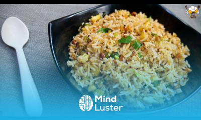 South Indian Style Peanut Rice Recipe