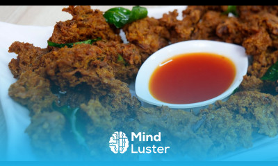 Mushroom Pakora Recipe Crunchy Snacks for Kids