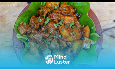 Delectable Potato Mutton Fry Potato Mutton Fry Recipe
