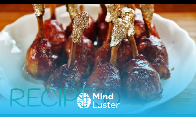 How to make Chicken Lollypops with barbecue sauce