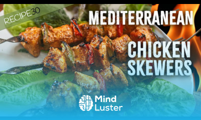 Mediterranean Chicken Skewers Amazing Flavours