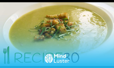 Rustic hot Pea and Ham soup