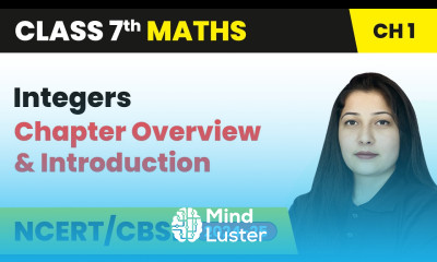 Integers Chapter Overview and Introduction Class 7 Mathematics Chapter 1 CBSE NCERT