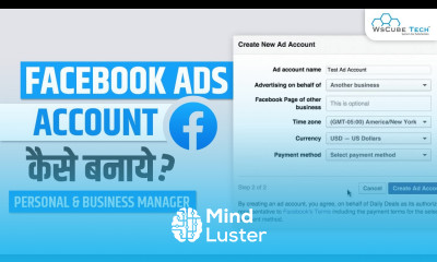 Facebook Ads Account कैसे बनाये Personal Business Manager Facebook Ads Tutorials