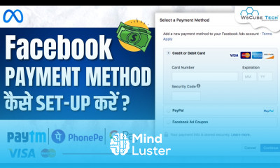 FACEBOOK PAYMENT METHOD Add Set Up Payment Method to Facebook Ad Manager