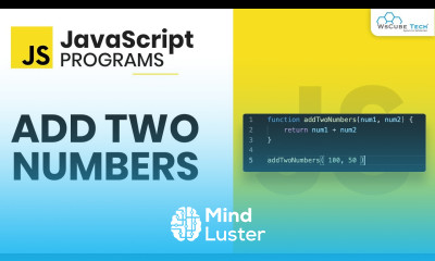 JavaScript Code to Add Two Numbers How to Add Two Numbers in JavaScript
